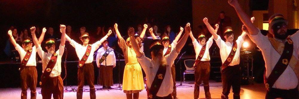 Dancing England banner
