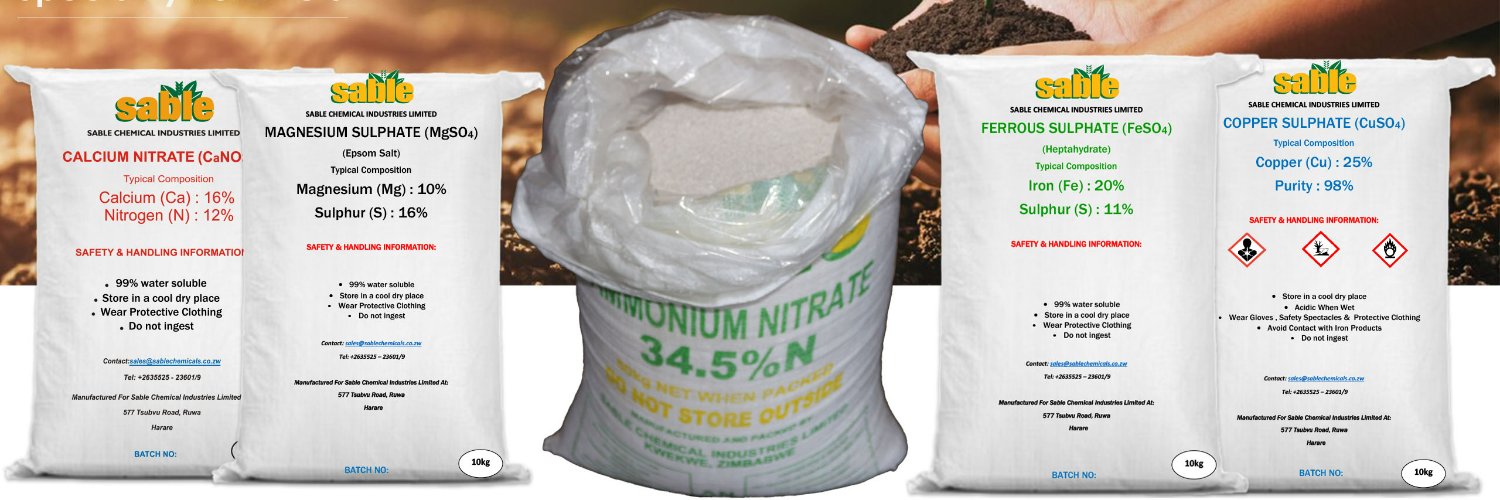 Sable Chemicals banner