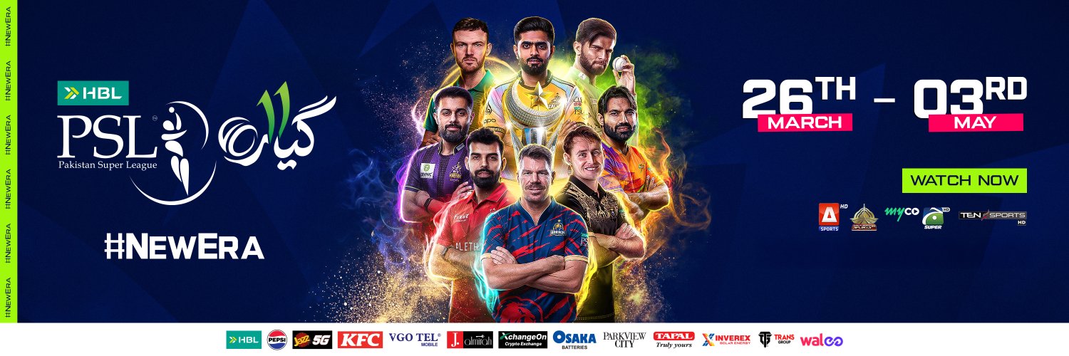 PakistanSuperLeague banner