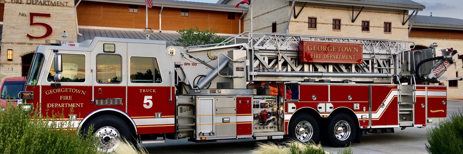 Georgetown TX FD banner