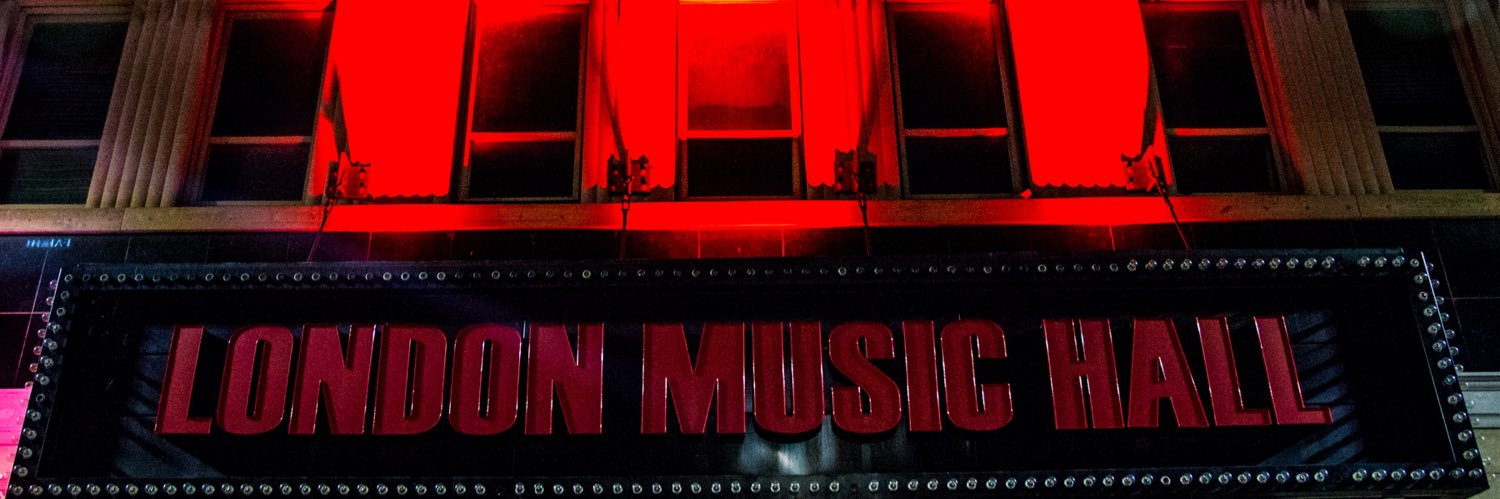 London Music Hall banner
