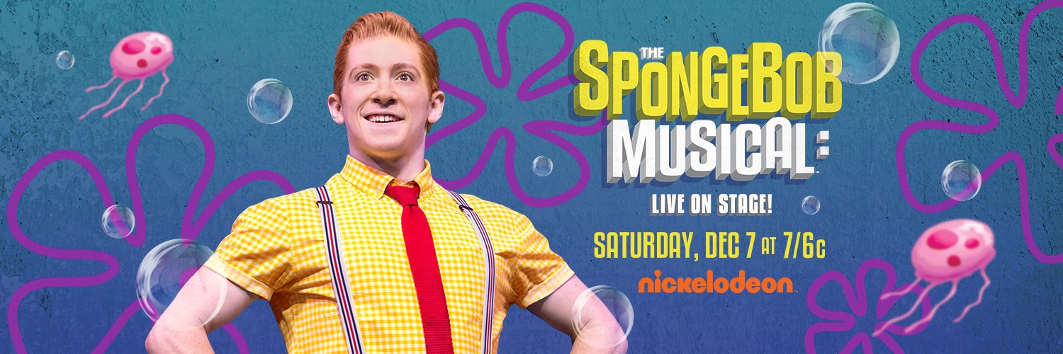 SpongeBob Musical's banner