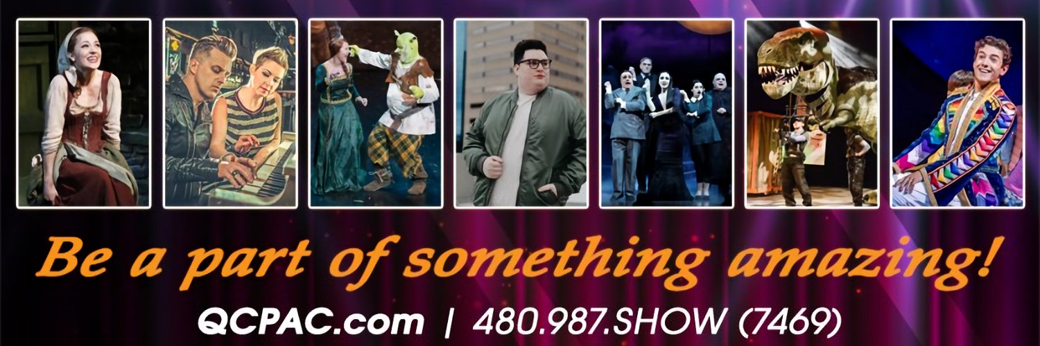 Queen Creek Performing Arts Center banner