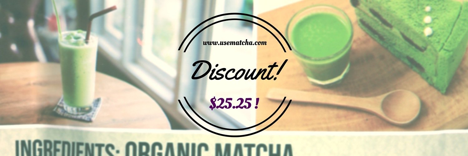Use Matcha banner