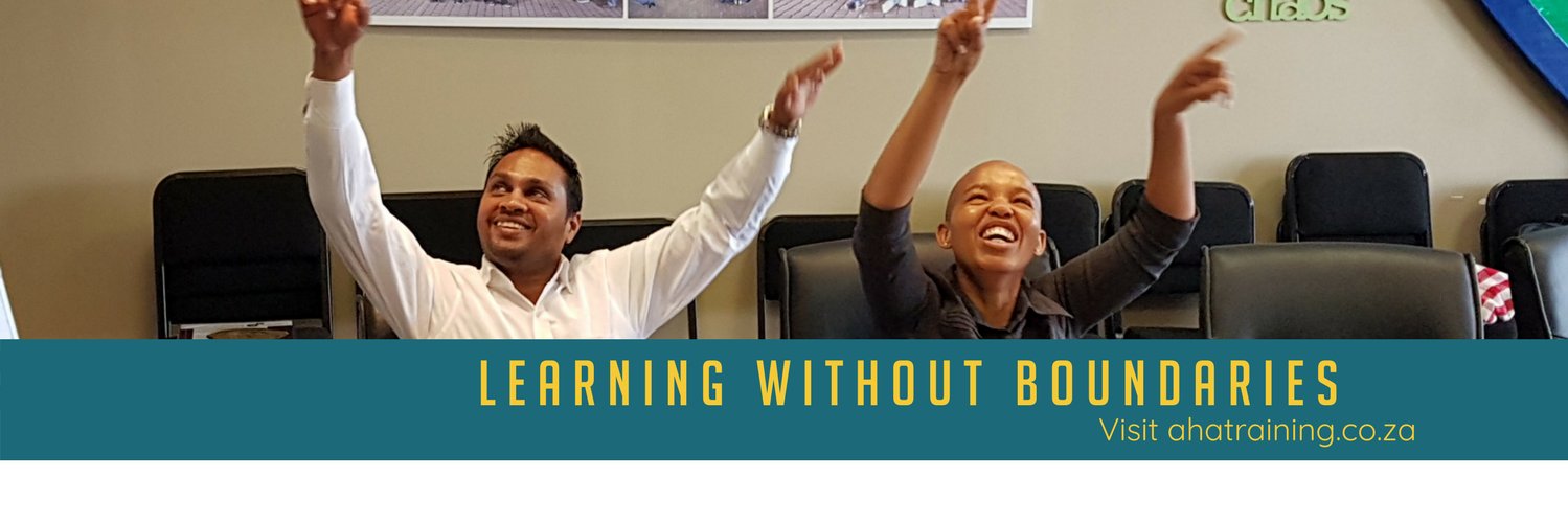 Aha Training banner