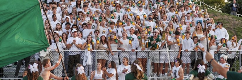 DHS Student Section banner