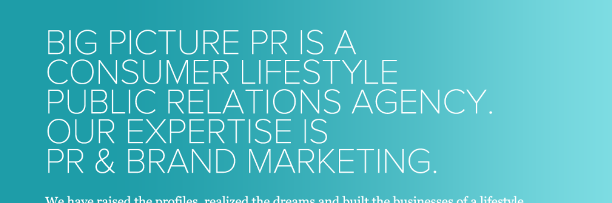 bigpicturepr's profile banner image