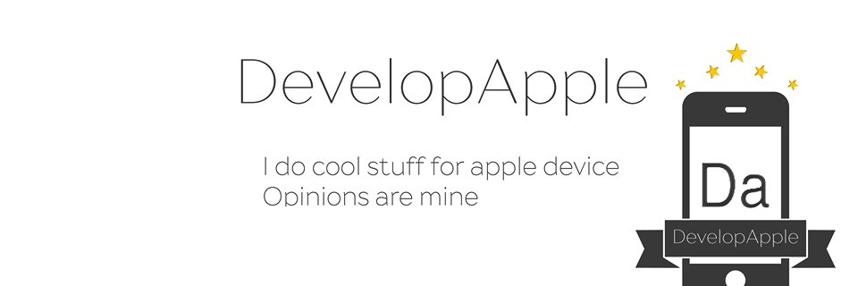 DevelopApple's profile banner image