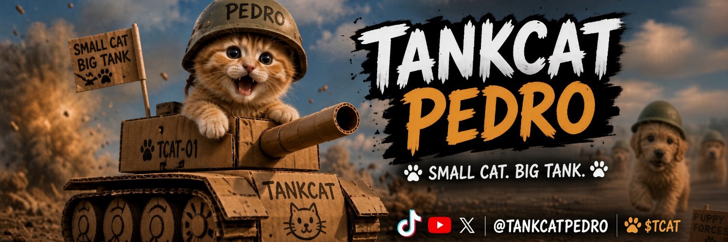 TankCatPedro's profile banner image