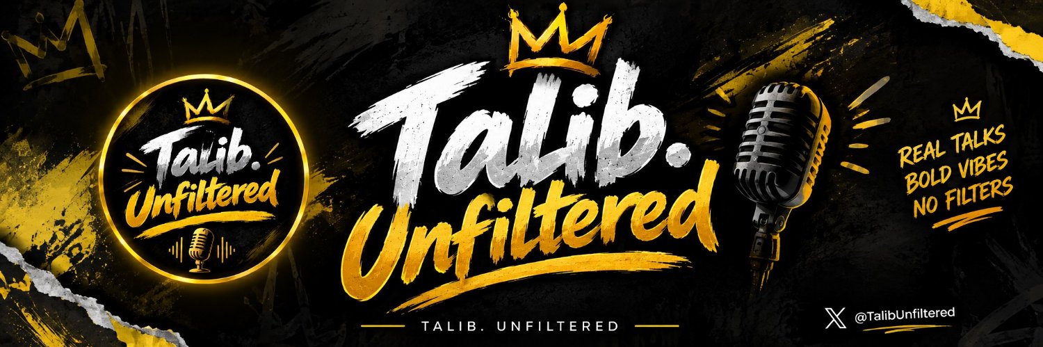 talibunfiltered's profile banner image