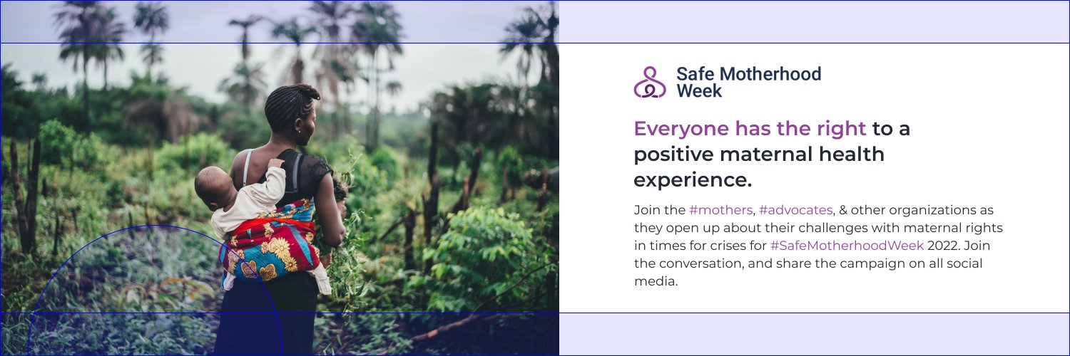 Safe Motherhood Week banner