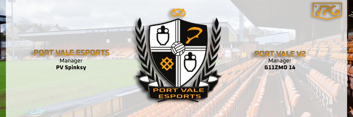 Port Vale eSports V1/V2 (@PortValeEsports) / Posts / X