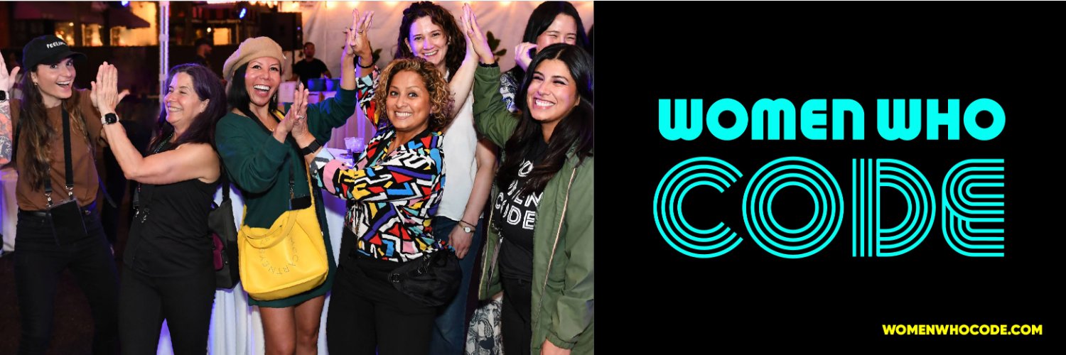 Women Who Code's banner