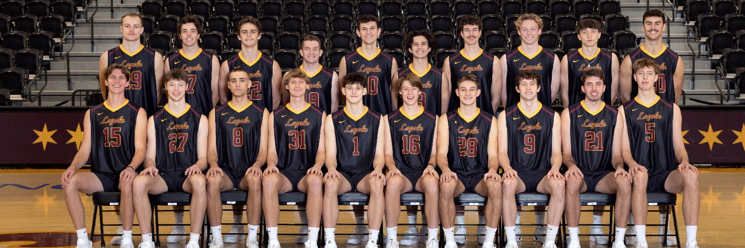 Loyola Men's Volleyball banner