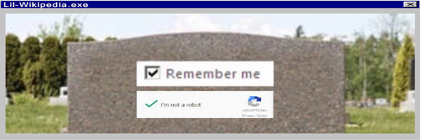 Lil Wikipedia banner