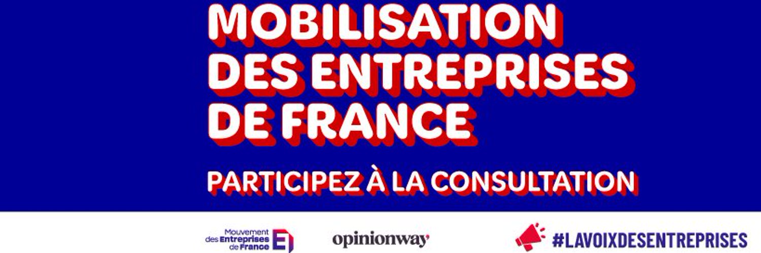 Mouvement des Entreprises de France #Paysdelaloire banner