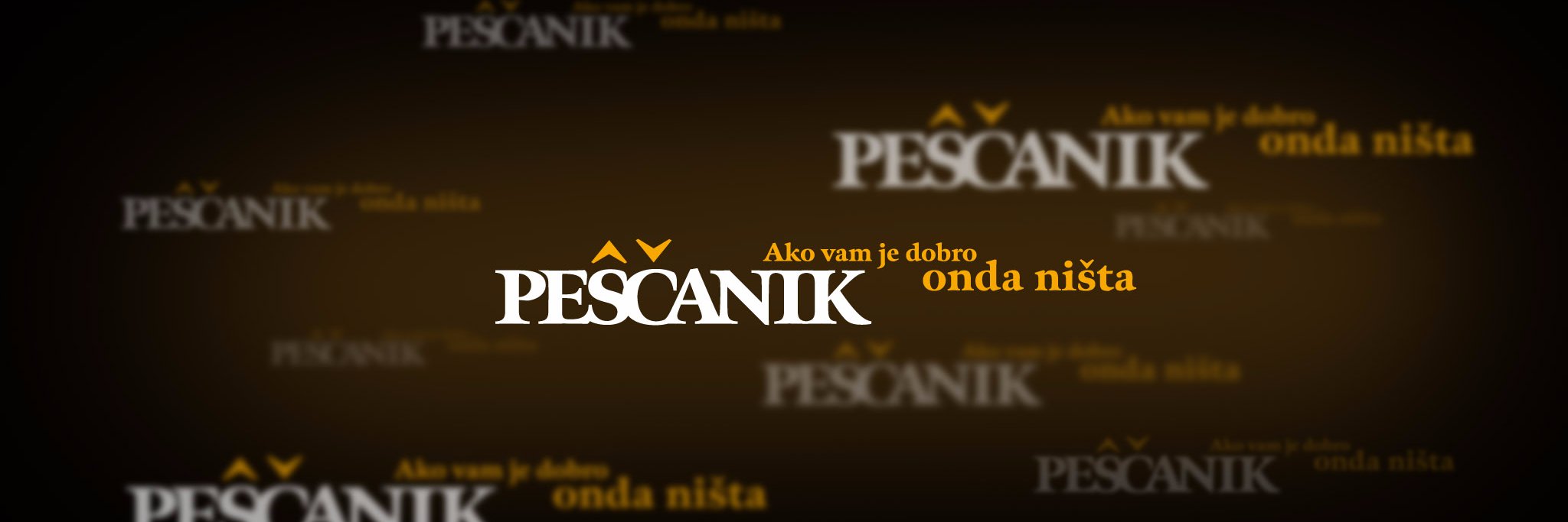 Peščanik's banner