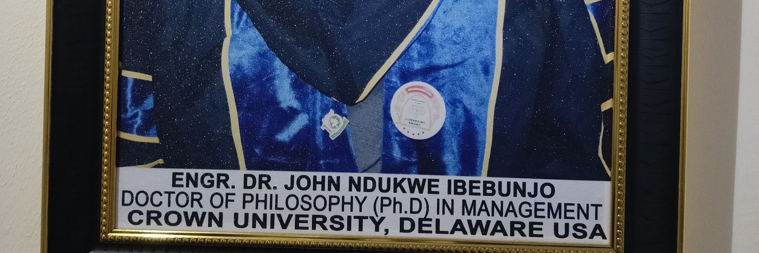John Ibebunjo Ph.D., FIMC, CMC banner