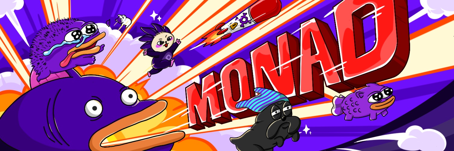 MonadEvm's profile banner image