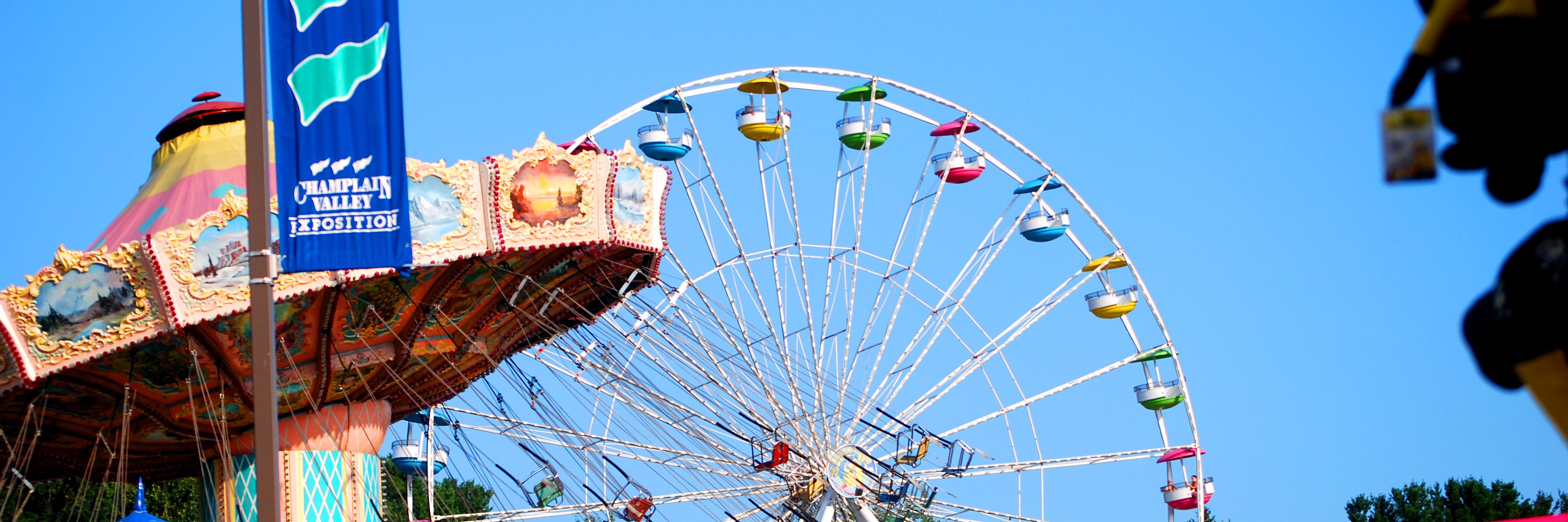 Champlain Valley Fair banner