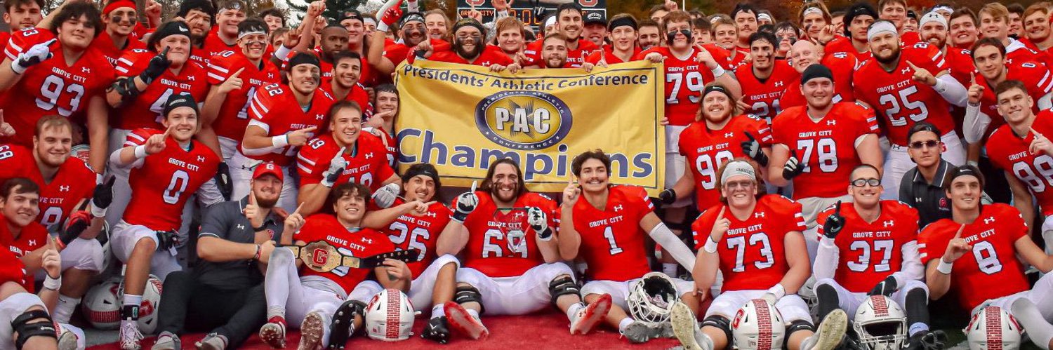 Grove City Football banner