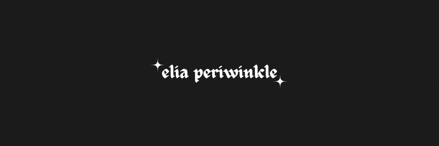 eliaPeriwinkle's profile banner image