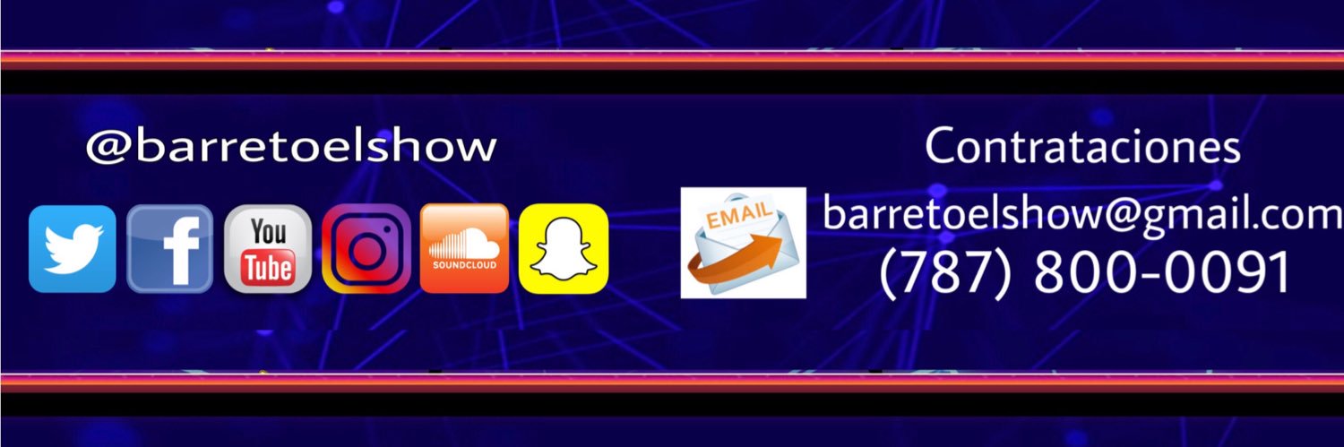 BARRETOELSHOW's profile banner image