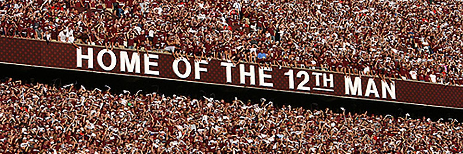Texas A&M Football banner