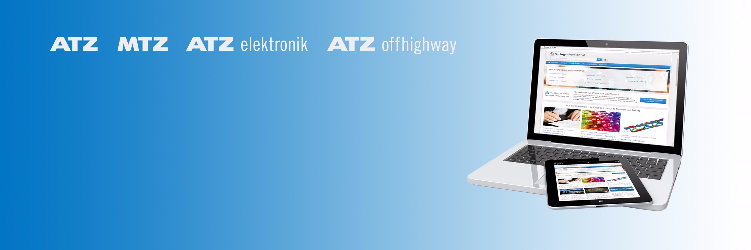 Springer Professional Automobil + Motoren banner