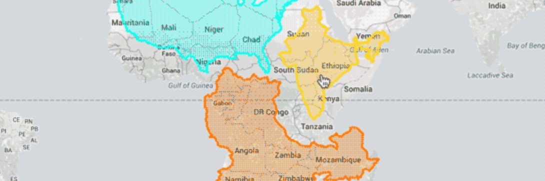 The True Size banner