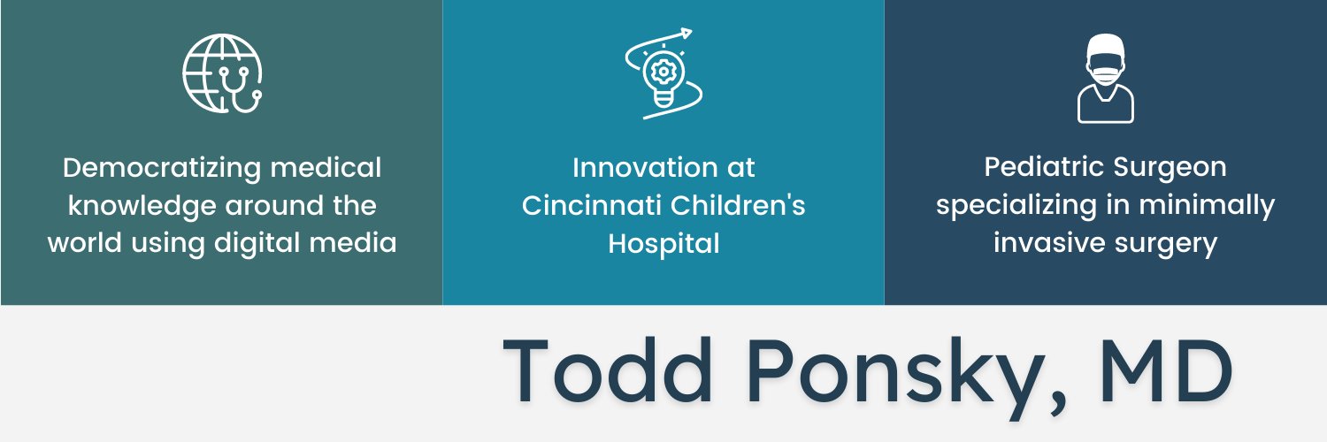 Todd Ponsky, MD banner