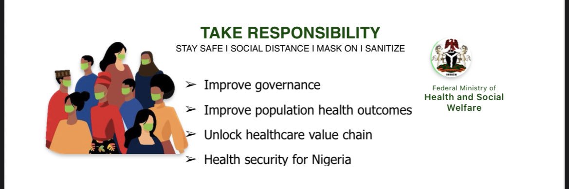 Federal Ministry of Health, NIGERIA's banner