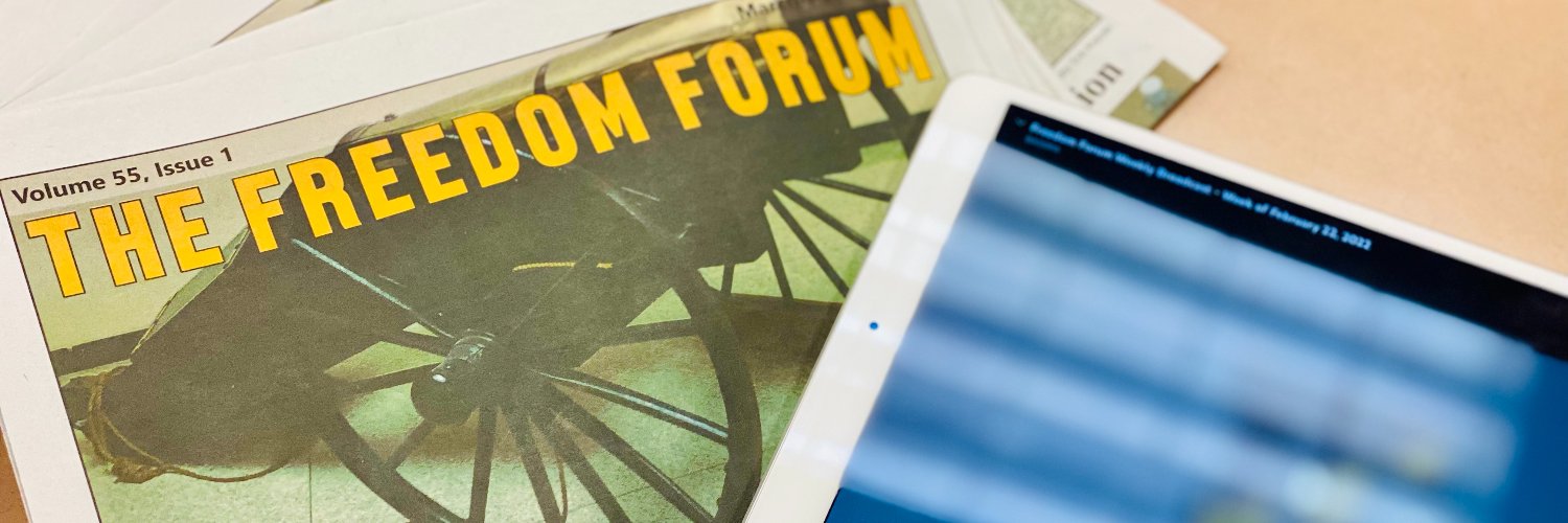 The Freedom Forum banner