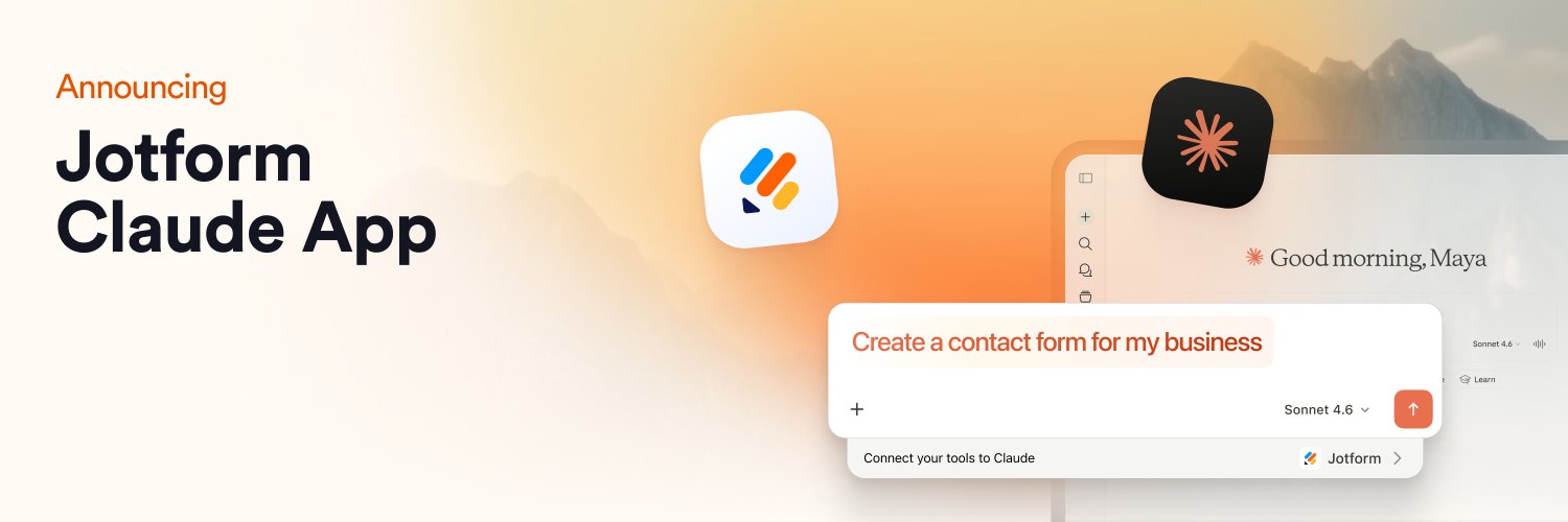 Jotform banner