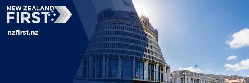 Winston Peters's banner