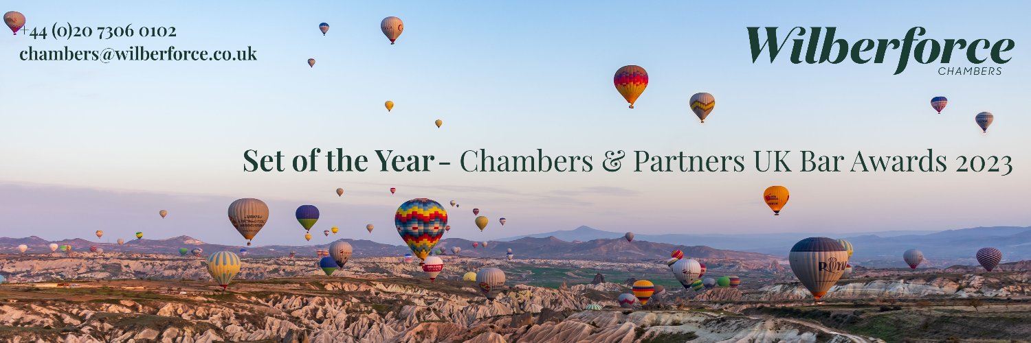 Wilberforce Chambers banner