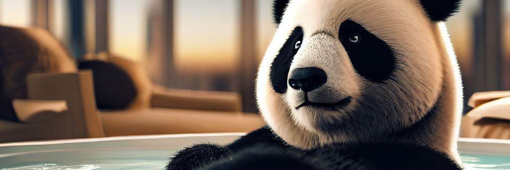 Caffeinated Panda banner