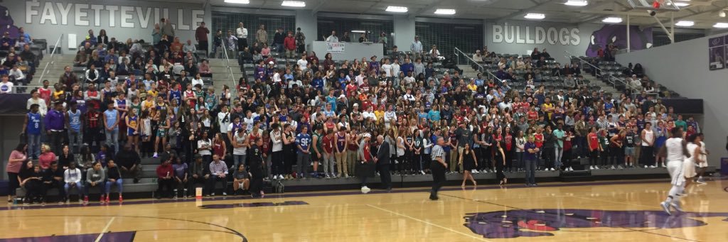 FHS Student Section banner