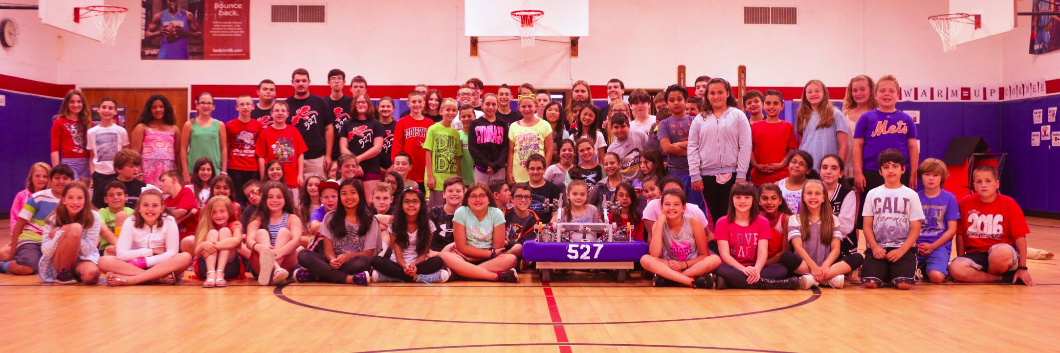 Team 527 Red Dragons banner