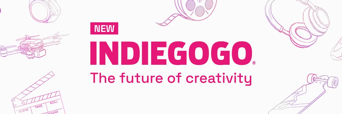 Indiegogo💡 banner