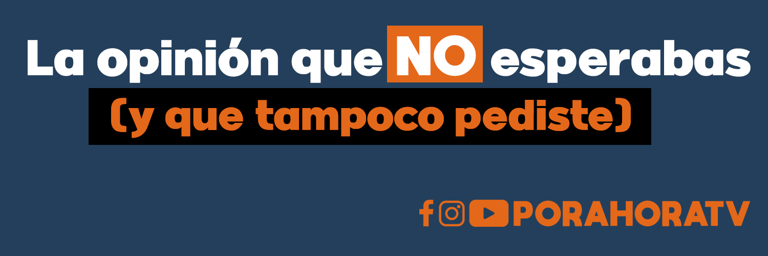 PorAhoraMedio's profile banner image