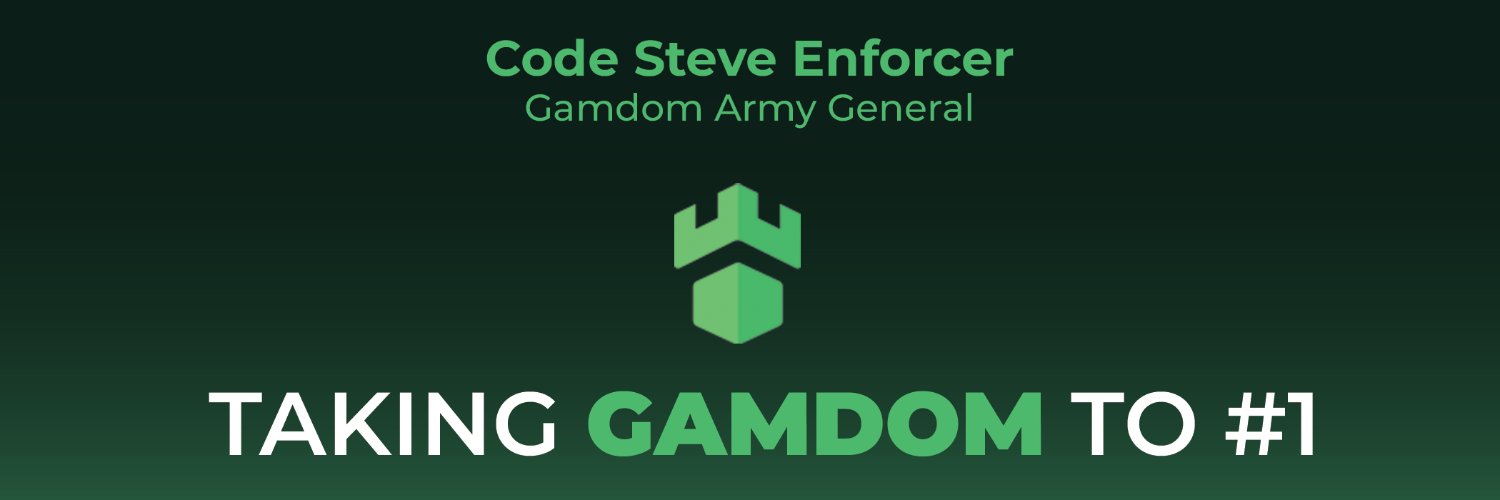 GamdomArmy's profile banner image