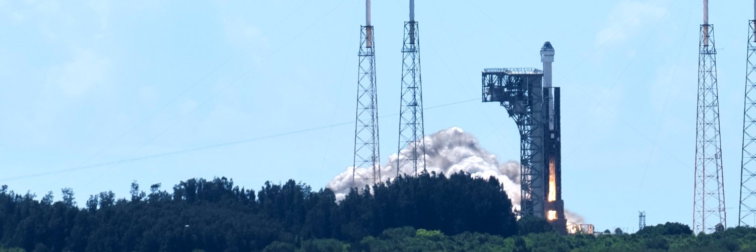 Boeing Space's banner