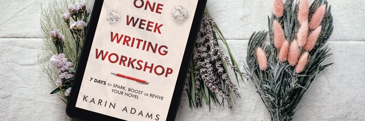 Karin Adams, Author & Creative Writing Coach banner