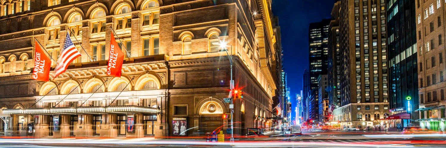 Carnegie Hall banner