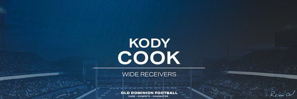 CoachKodyCook19 Profile Banner