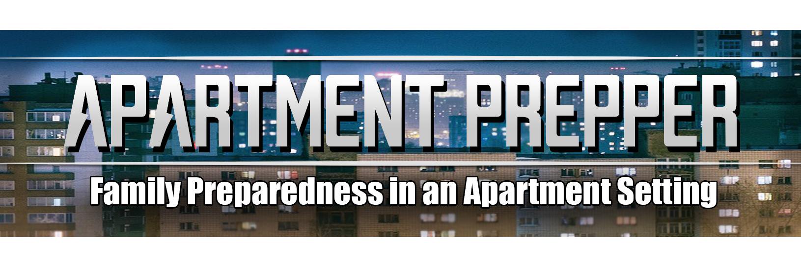 Apartment Prepper banner