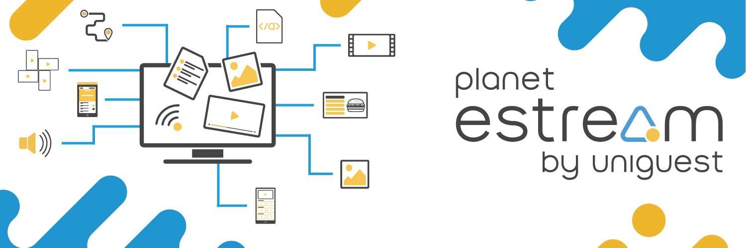 Planet eStream by Uniguest banner
