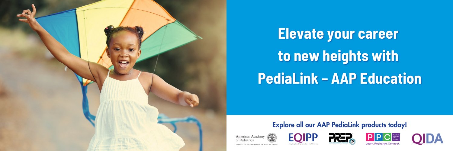 PediaLink: AAP Education banner