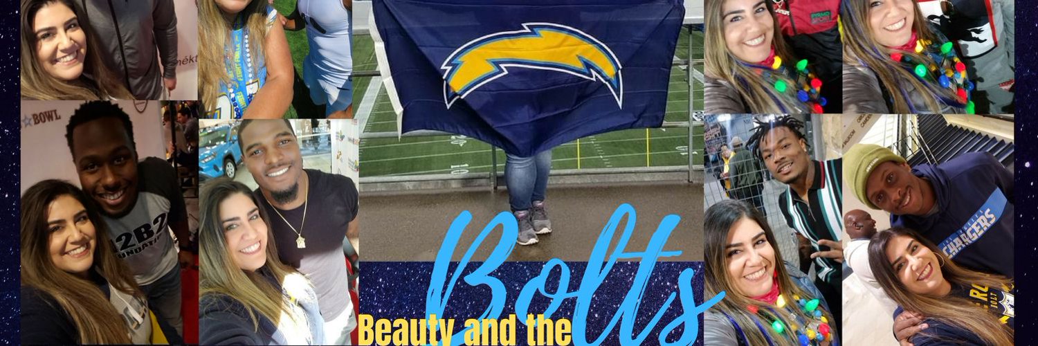 Beauty and the Bolts 💙⚡⬆️🏈 Profile Banner